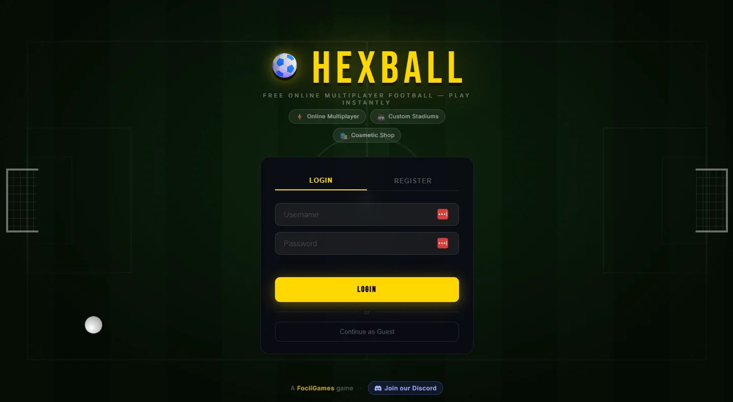 Hexball screenshot